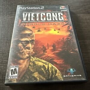 Vietcong: Purple Haze PlayStation 2 PS2 With Manual